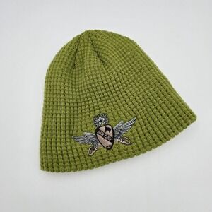 Simplicity Air Cav Beanie Hat Olive Green‎ Knit Cuffed Winter Cap